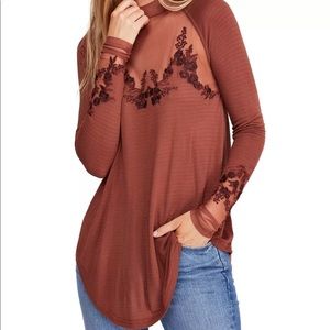 Free People Woodlands Tunic Top